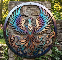 Load image into Gallery viewer, Ashes to Light - Phoenix - Metal Art