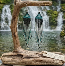 Load image into Gallery viewer, Shadowplay - Beaded - Earrings