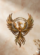 Load image into Gallery viewer, Echoes Of The Ashes - Phoenix - Metal Art