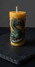 Load image into Gallery viewer, Shadowmoss Wyrm - Candle - Dragon