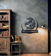 Load image into Gallery viewer, Raven - Nevermore - Metal wall art
