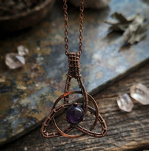 Load image into Gallery viewer, The Harmony Weaver - Triquetra - Necklace