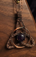 Load image into Gallery viewer, The Harmony Weaver - Triquetra - Necklace