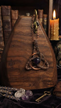 Load image into Gallery viewer, The Harmony Weaver - Triquetra - Necklace