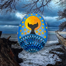 Load image into Gallery viewer, Orca - Painted Rock