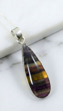 Load image into Gallery viewer, The Mind's Eye - Rainbow Fluorite - Necklace
