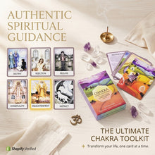 Load image into Gallery viewer, Chakra- oracle cards