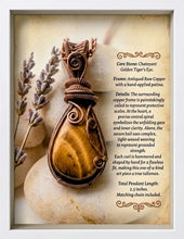 Load image into Gallery viewer, The Watcher’s Gaze - Tiger Eye - Necklace