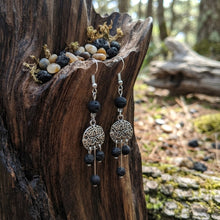 Load image into Gallery viewer, The Grounding Coast Drops - Sand Dollar - Earrings