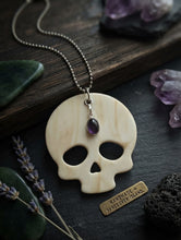 Load image into Gallery viewer, The Visionary’s Journey - Skull - Rear View Mirror Hanger - Ornament