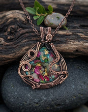 Load image into Gallery viewer, Whispering Woods Mosaic- Necklace