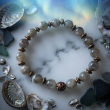 Load image into Gallery viewer, Northern Ember - Bracelet - Labradorite