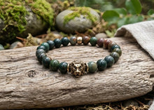 Load image into Gallery viewer, Rooted Nobility - Bracelet - Bloodstone
