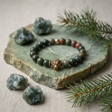 Load image into Gallery viewer, Rooted Nobility - Bracelet - Bloodstone