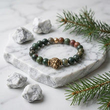 Load image into Gallery viewer, Rooted Nobility - Bracelet - Bloodstone