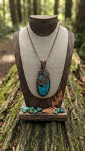 Load image into Gallery viewer, The Sky Weaver - Necklace - Turquoise - Copper