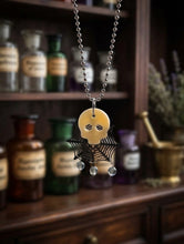 Load image into Gallery viewer, Midnight Alchemy - Skull - Rear View Mirror Hanger