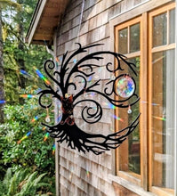 Load image into Gallery viewer, Twilight Tree of Life - Tree of life - Sun Catcher