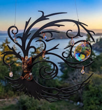 Load image into Gallery viewer, Twilight Tree of Life - Tree of life - Sun Catcher