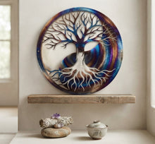 Load image into Gallery viewer, Dance of Dualism - Tree of Life - Metal Art