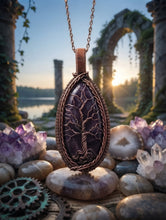 Load image into Gallery viewer, Whispering Roots Amethyst - Necklace