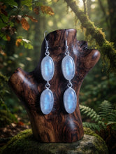 Load image into Gallery viewer, Tides of Adularia - Earrings - Moonstone