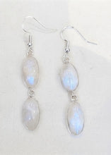 Load image into Gallery viewer, Tides of Adularia - Earrings - Moonstone