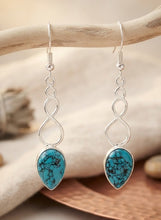 Load image into Gallery viewer, Echoes of Eternity - Earrings - Tibetan Turquoise