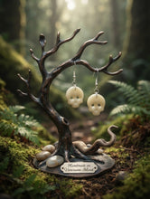 Load image into Gallery viewer, The Sacred Cycle - Skull - Earrings