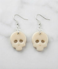 Load image into Gallery viewer, The Sacred Cycle - Skull - Earrings