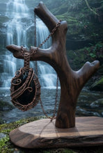 Load image into Gallery viewer, The Alchemist's Stone Necklace - Black Obsidian