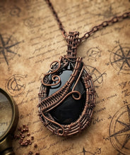 Load image into Gallery viewer, The Alchemist's Stone Necklace - Black Obsidian