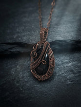 Load image into Gallery viewer, The Alchemist's Stone Necklace - Black Obsidian