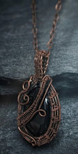 Load image into Gallery viewer, The Alchemist's Stone Necklace - Black Obsidian
