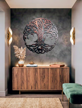 Load image into Gallery viewer, Watchers of the Wildwood - Wolf - Crows - Stag - Metal Art