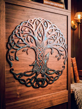 Load image into Gallery viewer, Watchers of the Wildwood - Wolf - Crows - Stag - Metal Art
