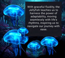 Load image into Gallery viewer, Glass Serenade - Baby Jellyfish - Sun catcher - ornament