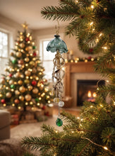 Load image into Gallery viewer, Citrine Tide Glass Baby Jellyfish - Sun Catcher - Ornament