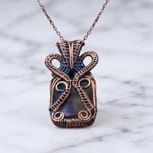 Load image into Gallery viewer, The Alchemist's Prism - Necklace - Rainbow Fluorite