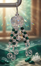 Load image into Gallery viewer, Pacific Tide Malachite Jellyfish - Sun Catcher - Ornament