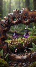 Load image into Gallery viewer, Little Purple Drift - Baby Jellyfish - Earrings