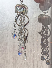 Load image into Gallery viewer, Glass Serenade - Baby Jellyfish - Sun catcher - ornament