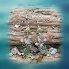 Load image into Gallery viewer, Oceanic Whispers - Jellyfish - Earrings