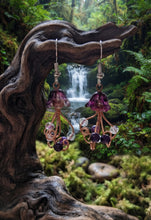 Load image into Gallery viewer, Echoes of Violet Current - Baby Jellyfish - Earrings