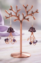 Load image into Gallery viewer, Echoes of Violet Current - Baby Jellyfish - Earrings