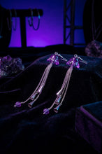 Load image into Gallery viewer, Echoes of Amethyst - Jellyfish - Earrings