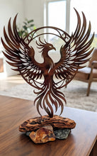 Load image into Gallery viewer, Echoes of Transformation - Phoenix - Ornament