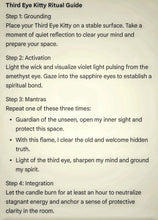 Load image into Gallery viewer, Echoes Of The Third Eye -  Sentinel Kitty - Candle