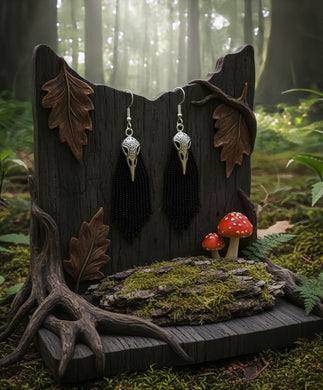 Whispers of the Raven - Earrings
