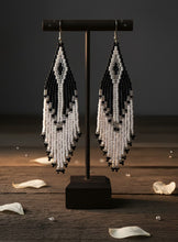Load image into Gallery viewer, The Moonlight Cascade - Beaded - Earrings